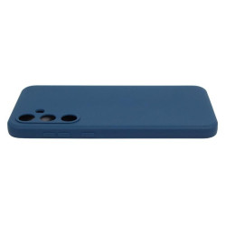 Etui Jelly Case na telefon Samsung Galaxy A35 5G granatowe matowe