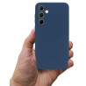 Etui Jelly Case na telefon Samsung Galaxy A35 5G granatowe matowe