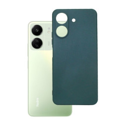Etui Jelly Case na telefon Xiaomi Redmi 13C 4G 23108RN04Y / POCO C65 2310FPCA4G zielone MATT