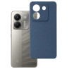 Etui Jelly Case na telefon Xiaomi POCO M7 Pro 5G 2409FPCC4G granatowe MATT