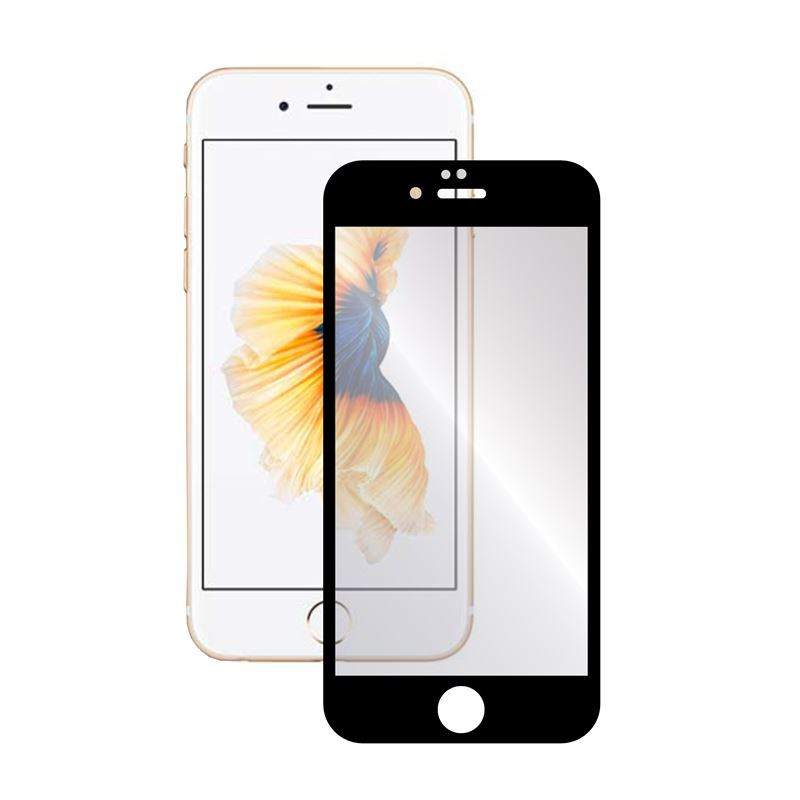 9H SZKŁO hartowane na telefon Apple iPhone 6 A1549 / 6S A1633 FULL 6D CF czarne