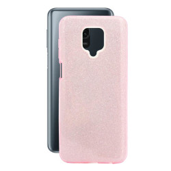 Etui Jelly Case SHINING HQ na telefon Xiaomi Redmi Note 9S różowe
