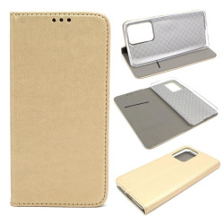 Etui Smart Magnet na telefon Xiaomi 11T / 11T Pro 5G złote