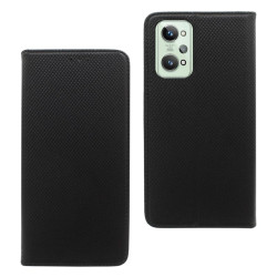 Etui Smart Magnet na telefon Realme GT NEO 3T 5G / GT NEO 2 / GT 2 5G / GT Neo 2S czarne