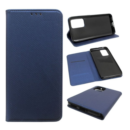 Etui Smart Magnet na telefon Realme GT NEO 3T 5G / GT NEO 2 / GT 2 5G / GT Neo 2S granatowe