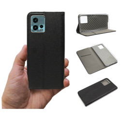 Etui Smart Magnet na telefon motorola moto g72 XT2255-1 czarne