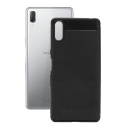 Etui Bumper Carbon LUX na telefon Sony Xperia L3 I4312 czarne