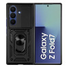 Etui Pancerne CAMSHIELD Ring na telefon Samsung Galaxy Z Fold 7 5G F966 czarne