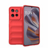 ETUI PANCERNE PHANTOM na telefon motorola edge 50 neo 5G XT2409-1 / 60 neo 5G XT2509-1 / thinkphone 25 5G XT2409-6 czerwone