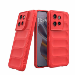 Etui pancerne Phantom na telefon motorola edge 50 neo 5G / 60 neo 5G / thinkphone 25 5G czerwone