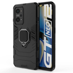 ETUI PANCERNE RING ARMOR na telefon Realme GT NEO 3T 5G / GT NEO 2 / GT 2 5G / GT Neo 2S czarne
