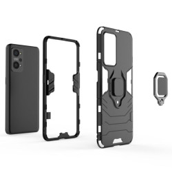 ETUI PANCERNE RING ARMOR na telefon Realme GT NEO 3T 5G / GT NEO 2 / GT 2 5G / GT Neo 2S czarne