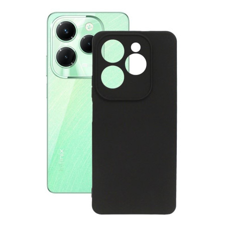Etui Jelly Case na telefon Infinix HOT 40 Pro 4G LTE X6837 / Tecno Spark 20 Pro KJ6 czarne MATT