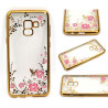 Etui BUMPER GLOSSY DIAMOND na telefon Samsung Galaxy A5 2018 A530 / A8 2018 złote