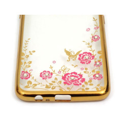 Etui BUMPER GLOSSY DIAMOND na telefon Samsung Galaxy A5 2018 A530 / A8 2018 złote