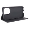 Etui Smart Retro Lite na telefon Honor 600 Lite 5G LNA-NX1 czarne