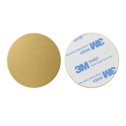 Blaszka do uchwytu magnetycznego okrągła 40mm złota