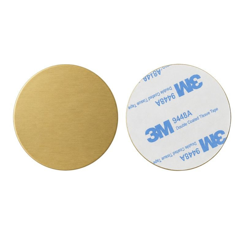 Blaszka do uchwytu magnetycznego okrągła 40mm złota
