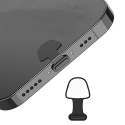 Zaślepka gniazda Lightning iPhone iPad czarna