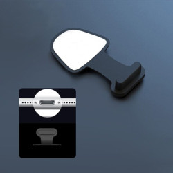 Zaślepka gniazda Lightning iPhone iPad czarna