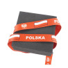 Smycz na szyję Polska na telefon i klucze 20mm 52cm - patriotyczna smycz czerwona