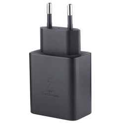 Ładowarka sieciowa USB-C PD 45W czarna - szybkie ładowanie QC 3.0