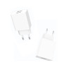Ładowarka sieciowa 2.1A USB 10W biała | Szybkie ładowanie