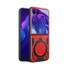 Etui Pancerne MAGNETIC na telefon motorola razr 70 5G XT2567 / 60 5G XT2553 / 50 5G XT2453 czerwone