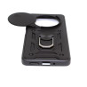 Etui Pancerne CAMSHIELD Ring na telefon Xiaomi Redmi 14C 2409BRN2CA / POCO C75 2410FPCC5G czarne