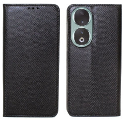 Etui Smart Magnet na telefon Honor 90 5G REA-NX1 czarne