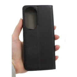 Etui Smart Magnet na telefon Honor 90 5G REA-NX1 czarne
