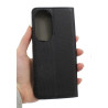 Etui Smart Magnet na telefon Honor 90 5G REA-NX1 czarne