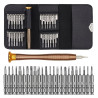 Zestaw śrubokrętów precyzyjnych 25w1 Torx do naprawy elektroniki + etui