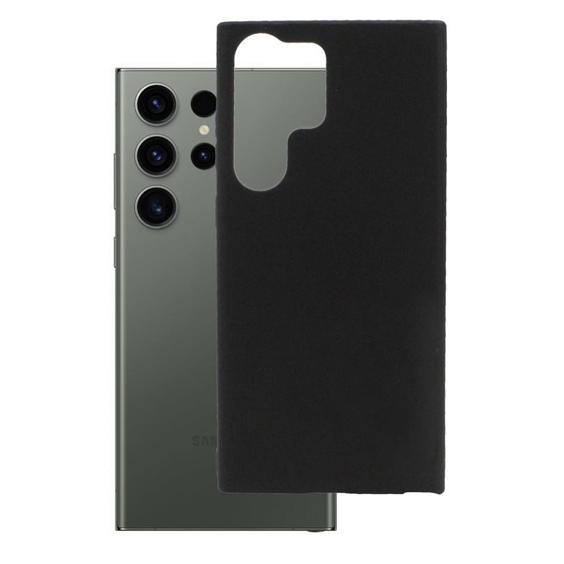 Etui Jelly Case na telefon Samsung Galaxy S23 Ultra S918 czarne MATT
