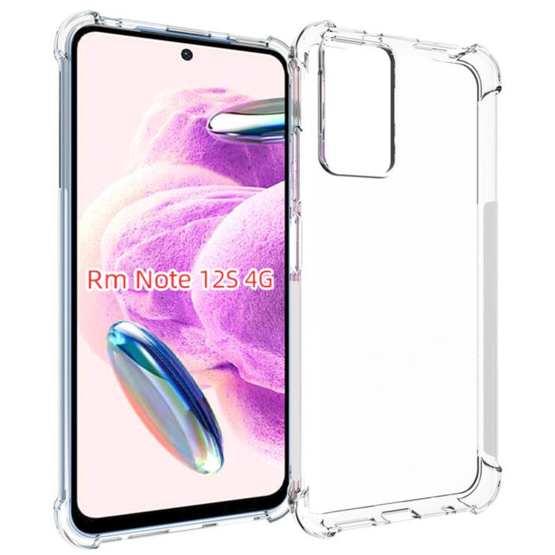 Etui Jelly Anti Shock na telefon Xiaomi Redmi Note 12S 4G LTE 23030RAC7Y bezbarwne