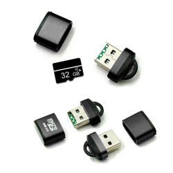 Czytnik kart Micro SD SDHC SDXC USB 2.0 CR01 | Kompaktowy adapter