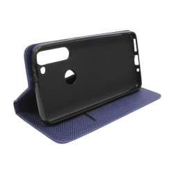 Etui Smart Magnet na telefon motorola moto g8 power XT2041 granatowe