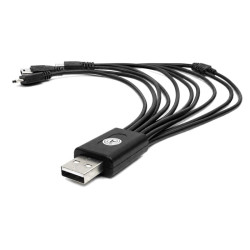Ładowarka uniwersalna 10w1 do telefonu i tabletu czarna