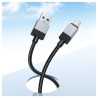 Kabel USB micro USB 1.2m czarny nylonowy - szybkie ładowanie | Sklep online