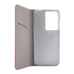 Etui Smart Magnet na telefon OPPO A5 5G 2025 CPH2735 / A5m 4G CPH2727 czerwone