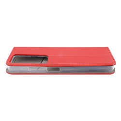Etui Smart Magnet na telefon OPPO A5 5G 2025 CPH2735 / A5m 4G CPH2727 czerwone