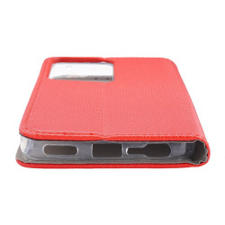 Etui Smart Magnet na telefon OPPO A5 5G 2025 CPH2735 / A5m 4G CPH2727 czerwone