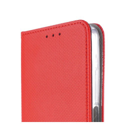 Etui Smart Magnet na telefon OPPO A5 5G 2025 CPH2735 / A5m 4G CPH2727 czerwone