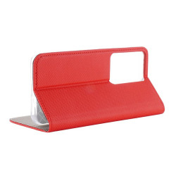 Etui Smart Magnet na telefon OPPO A5 5G 2025 CPH2735 / A5m 4G CPH2727 czerwone