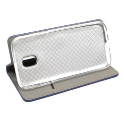 Etui Smart Magnet na telefon Samsung Galaxy J5 2017 J530 granatowe