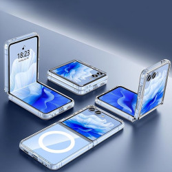 Etui Magnet Case II na telefon Samsung Galaxy Z Flip 8 5G F776 bezbarwne