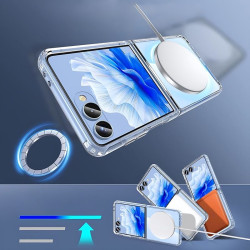 Etui Magnet Case II na telefon Samsung Galaxy Z Flip 8 5G F776 bezbarwne