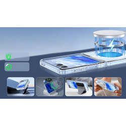 Etui Magnet Case II na telefon Samsung Galaxy Z Flip 8 5G F776 bezbarwne