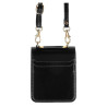 Etui Leather Case Strap na telefon Samsung Galaxy Z Flip 8 5G F776 czarne