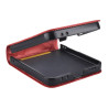 Etui Leather Case Strap na telefon Samsung Galaxy Z Flip 8 5G F776 czerwone